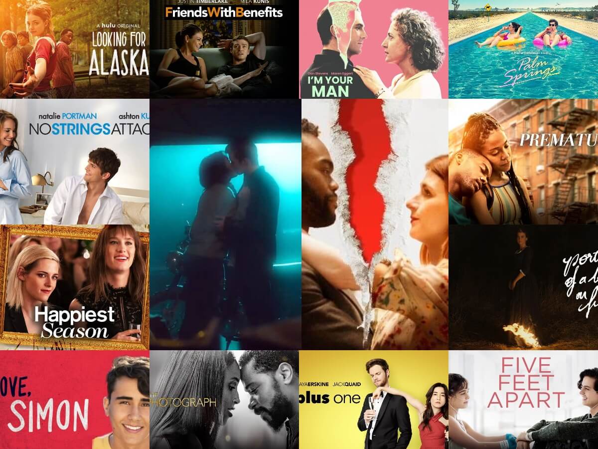 best-hulu-romantic-movies-collage