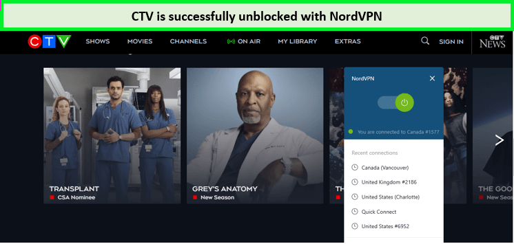Ctv outside canada with nordvpn
