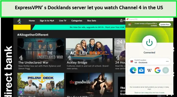 Channel 4 in usa with expressvpn