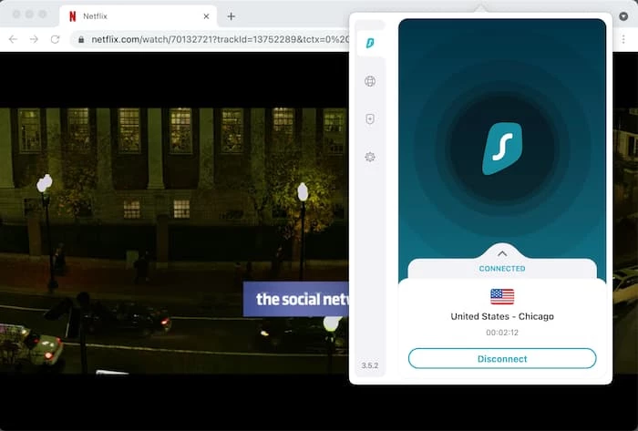 Change netflix region with surfshark