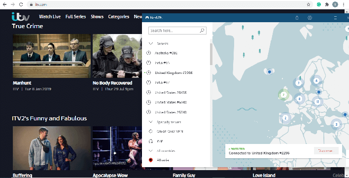 Itv australia nordvpn