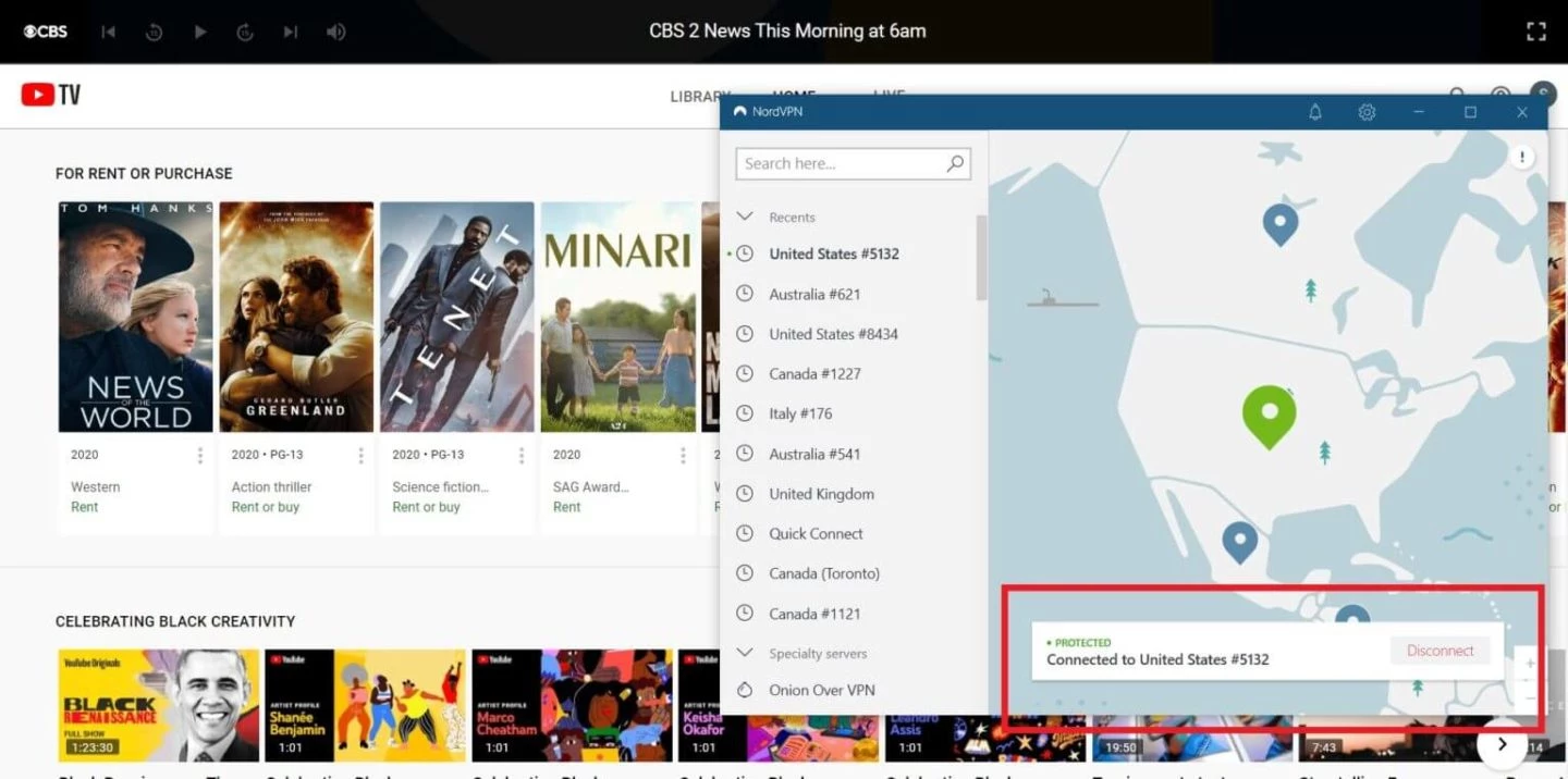 Fix youtube tv proxy with nordvpn