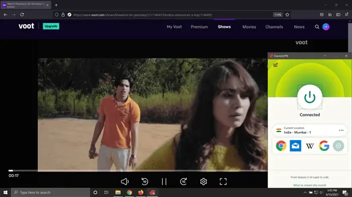 Voot outside india with expressvpn
