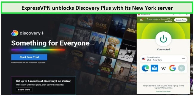 Watch discovery plus in australia with expressvpn