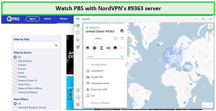 Pbs in uk with nordvpn