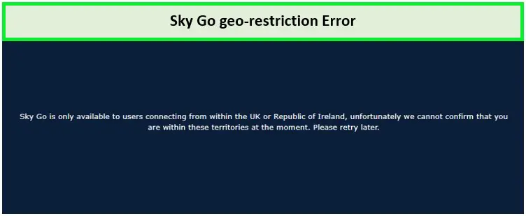 Sky go in canada geo restriction error