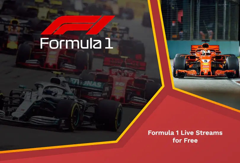 Formula 1 live streams for free