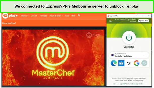 Stream tenplay in uk with expressvpn