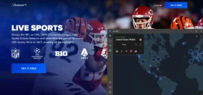 Paramount plus japan with nordvpn