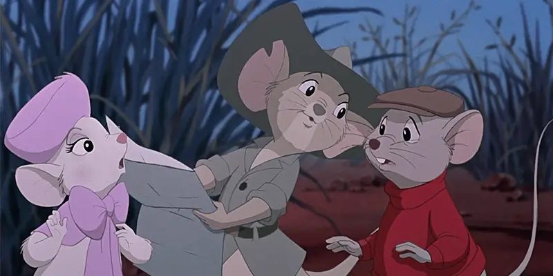 The rescuers down under (1990)