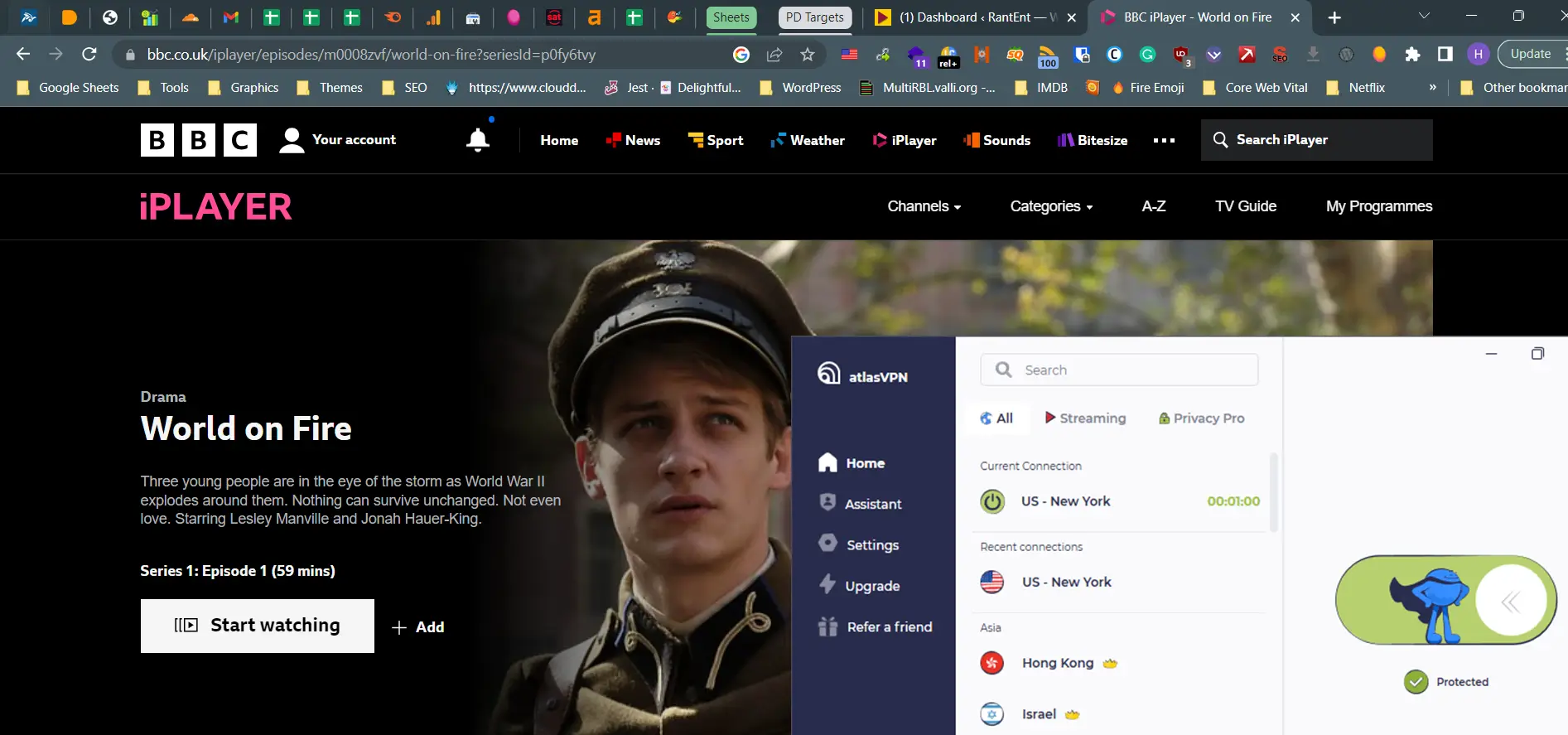 Bbc iplayer in russia with atlasvpn