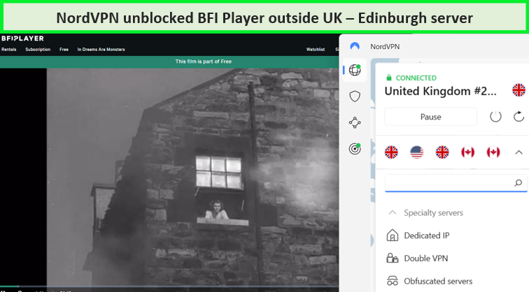 Bfi player in brazil with nordvpn